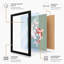 Koi Harmony Modern - Framed Print-1390937585-1390937597