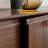 Walnut Minimalist Shoe Storage Cabinet