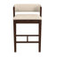 Tabouret à hauteur de comptoir Halfeti