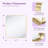 Aluminum Framed Rounded Rectangle Mirror, Wall Mounted Bathroom Vanity Mirror, Modern Horizontal/Vertical Entryway Wall Mirror-811529148-811529131