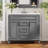 35.99'' Bathroom Vanity with Resin Sink Top Bathroom Storage Bathroom Vanity Cabinet-94400006