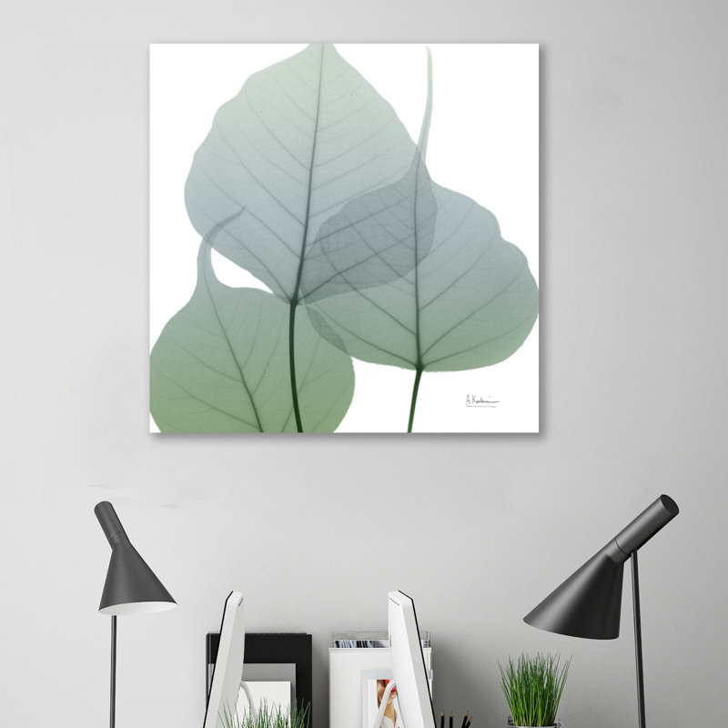 Rainy Bo Tree - Wrapped Canvas Print, 30 cm H x 30 cm W