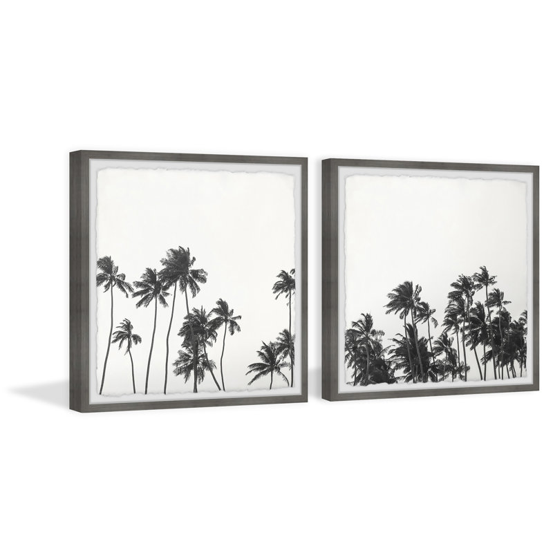 Endless Summers - 2 Piece Single Picture Frame Print Set, 81cm H x 81cm W x 3.81cm D