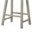 Set Of 2 17.5"W Alfonso Light Gray Backless Ergonomic Counter Height Stool