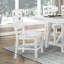 Ensemble de 2 chaises d'appoint contemporaines en bois-679502018