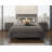 Albany Solid Wood Bed Frame with Headboard, Heavy Duty Modern Rustic Bed Frames-711481-120597485