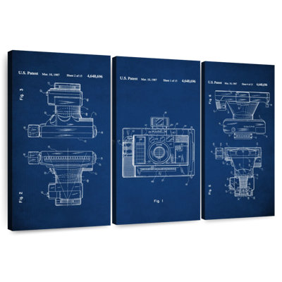 Automatic Focus Camera Blue Laelle