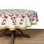 Nappe cerise - rouge / vert - ronde 90 po-1821579055