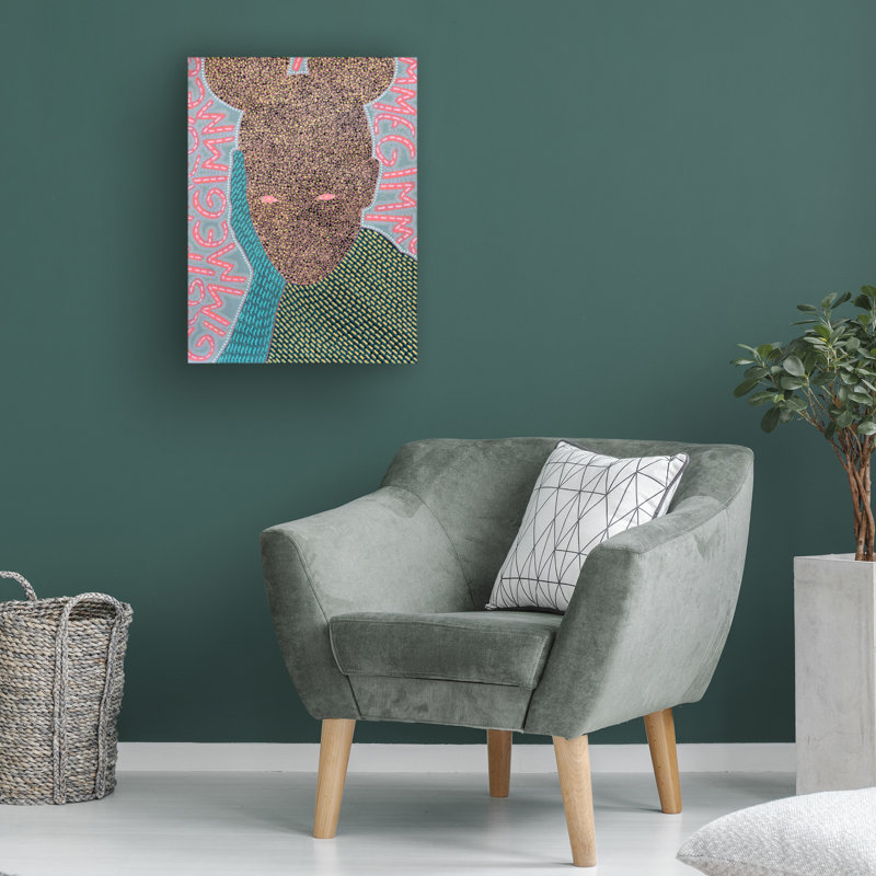 Bolog Naomi Vona Unpaid Sickness Series Gimme Canvas Art, 47" H x 35" W