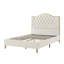 Structure de lit tapissier Luxelegance-1283791805