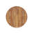 Tranice Round Acacia Outdoor Side Table , 18'' in. W 18'' in. D