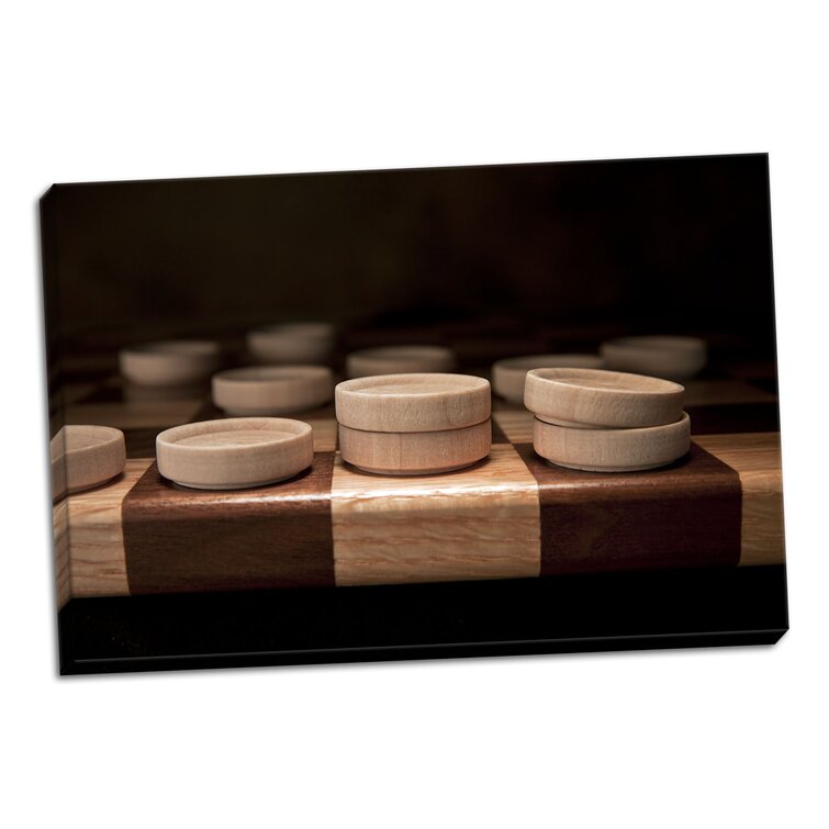 Winston Porter 'checkers I' Photographic Print On Wrapped Canvas 