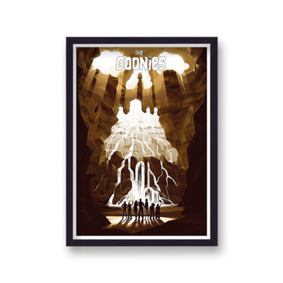 The Goonies V5 Reimagined Movie Poster - Single Picture Frame Print