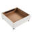 U-Style With Double-Layer Cushions And Practical Storage Space Cushioned Bed For Optimal Functionality