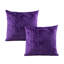 Housse de coussin réversible en velours texturé Euro-110761357