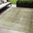 5' X 8' Beige Abstract Washable Indoor Outdoor Area Rug
