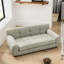 Lit pour chien beige pour chiens de taille moyenne à grande avec un matériau de soutien et respirant de taille moyenne et grande-1294579986