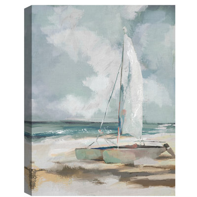 Reproduction d’art sur toile « windsoufflé »-sans cadre
