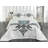 Fleur De Lis Eclectic Polyester Coverlet-41895263