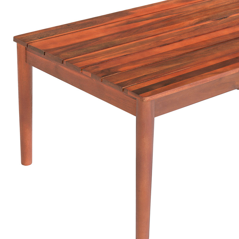Outdoor Coffee Table With Rustic Wood, Shade, 35.55" Wide, 20.91" Deep, 15.03" Tall In Style, Wood Construction, Color, X 15.03