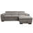 Upholstered L-Shaped Sectional Right Hand Facing-980509286