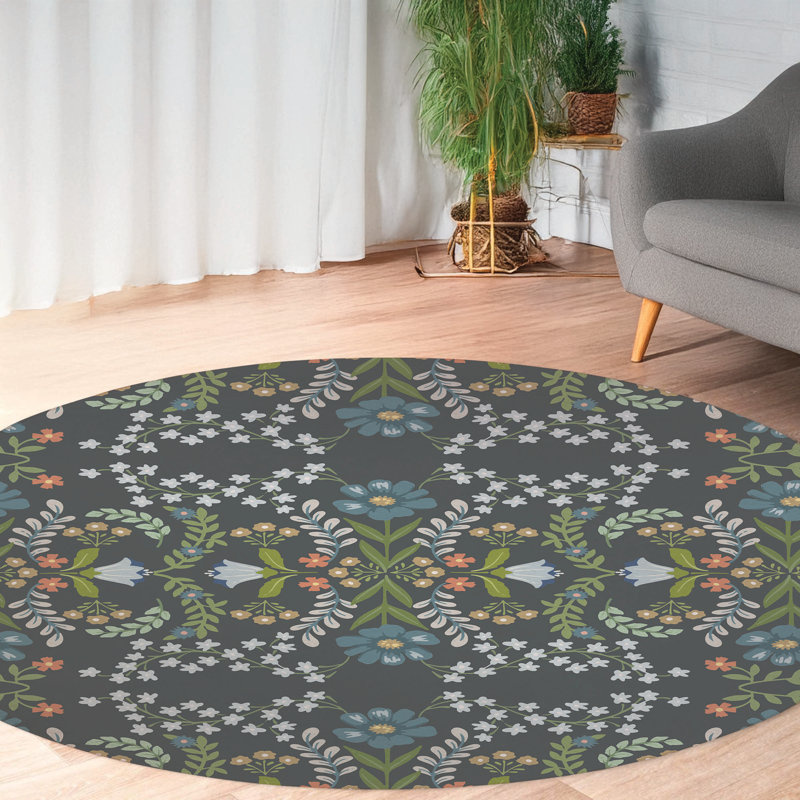 Cecelia Area Rug, Round 5'