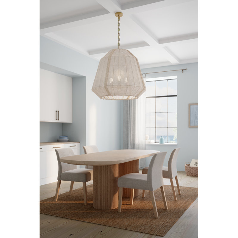 Velune 36" 3-Light Pendant, 3 Lights, 32" H x 36" W x 36" D