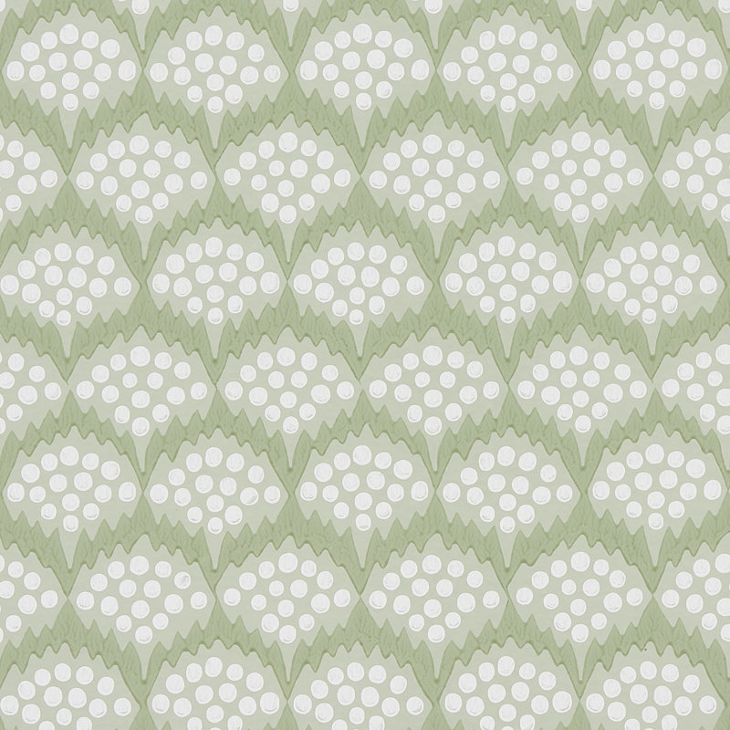 Papier peint Schumacher x Neisha Crosland Pollen, Mousse