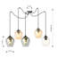 Cadge 5 - Light Black Cluster Pendant-1302120824