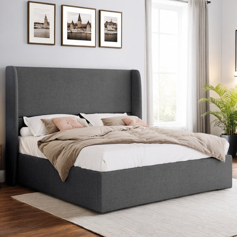 Brooklinn Upholstered Platform Storage Bed
