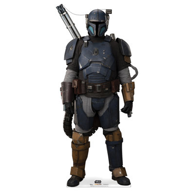 Accroche en carton paz vizsla mandalorian disney lucas films