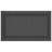 Patio Dining Table - Cast Aluminum, Black, Rectangular, Weather Frame Rectangular 160lbs Capacity,