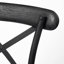 Chaise d'appoint en bois massif Tacony-115627287