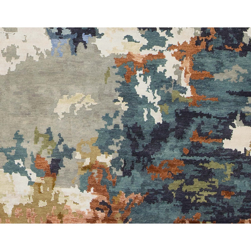 Abstract Area Rug, Rectangle 10' x 14'