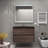 36" Wall-Mounted Single Bathroom Vanity Set-949497663