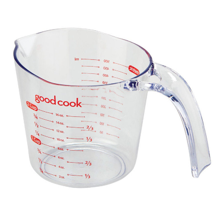 Good Cook 2-Cup Plastic Measuring Cup