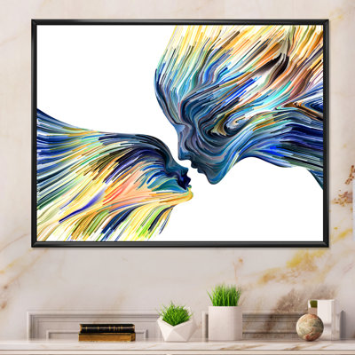 «Kiss Of Inner Ii», reproduction sur toile flottante