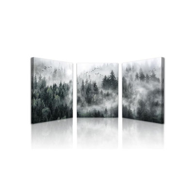3 Piece Wrapped Canvas Wall Art
