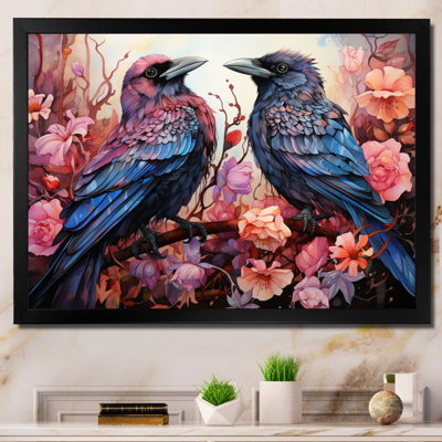 Crow Fantasy Royals II - Animals Canvas Prints