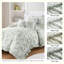 Ensemble d'édredon 4 pièces pour lit simple / simple TG avec coussins décoratifs