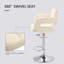 Bigvai Adjustable Height Bar Stool with Steel Frame-1713592589