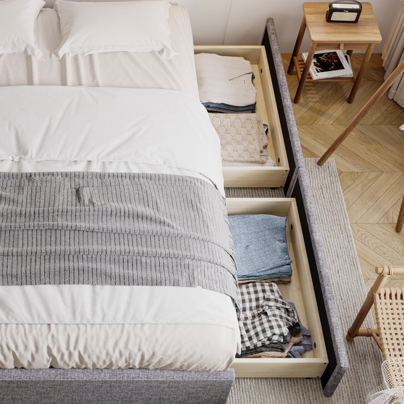 Watonga Upholstered Storage Bed