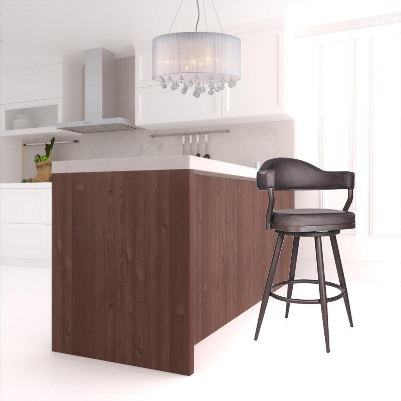 Chaise de bar pivotante 42 po, Tabouret de bar (siège d’une hauteur de 30 po)