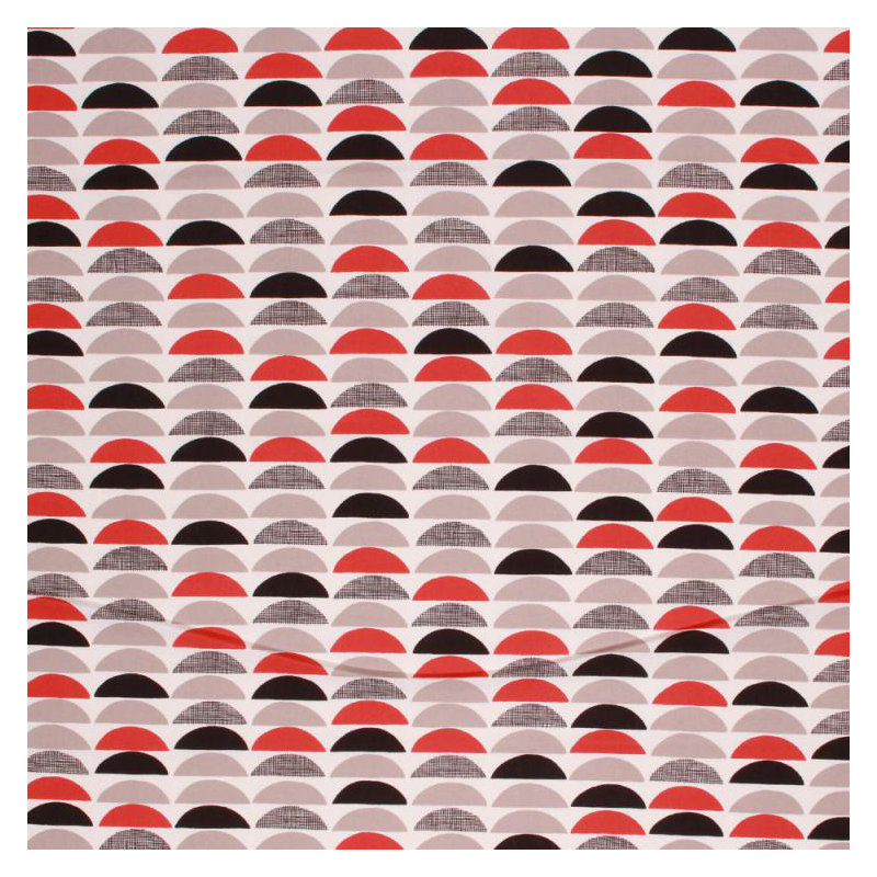 Suite Rise and Shine Fabric, Crimson Red
