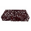 Table basse en marbre véritable - marbre Rosso Levanto, très grand 54 po