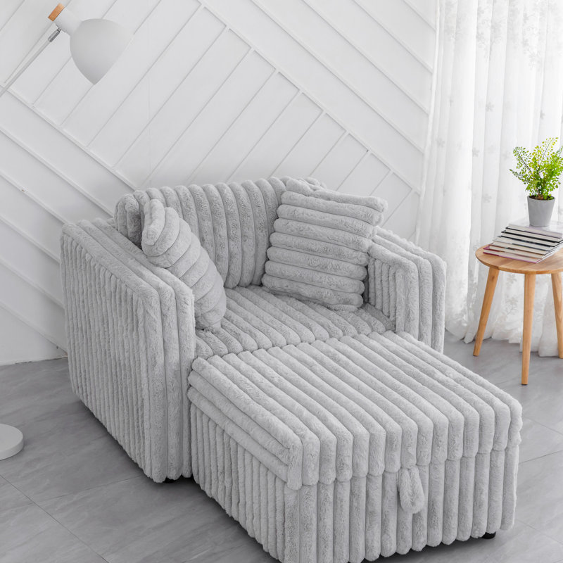 Modulaire gris doux - offre une expérience d'assise semblable à un nuage, Gris clair