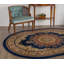 Tapis oriental bleu marine / beige Clarence-20963747