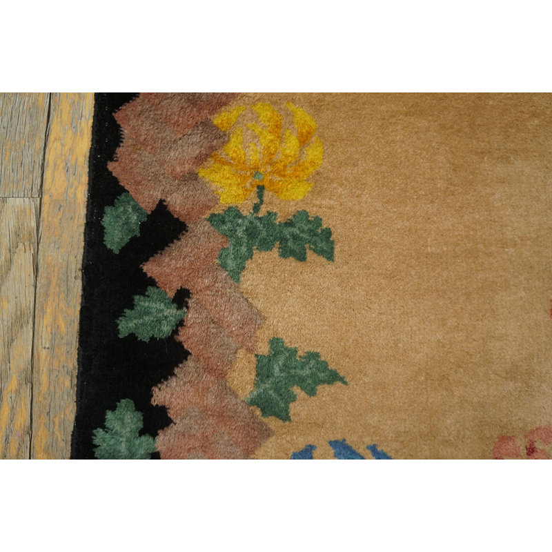 Tapis décoratif chaud chaud et antique de style art déco chinois
