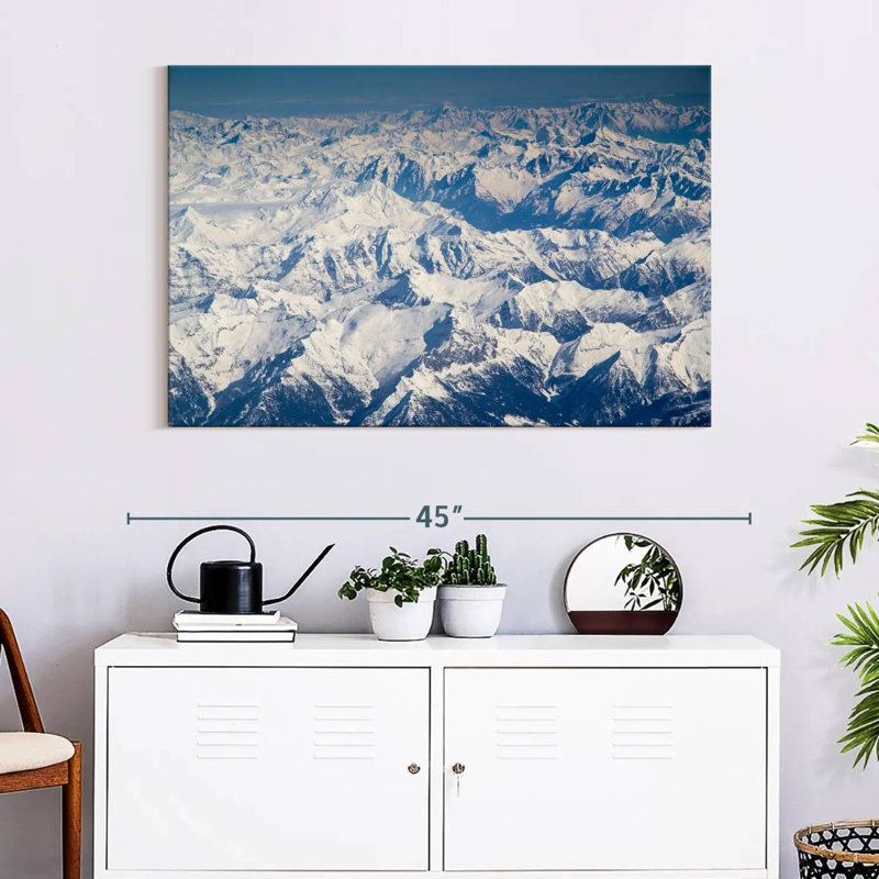 Alvord Swiss Alps, 26" H x 39" W