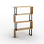 Bibliothèque géométrique H 50,39 "x l 31,5" Duffield